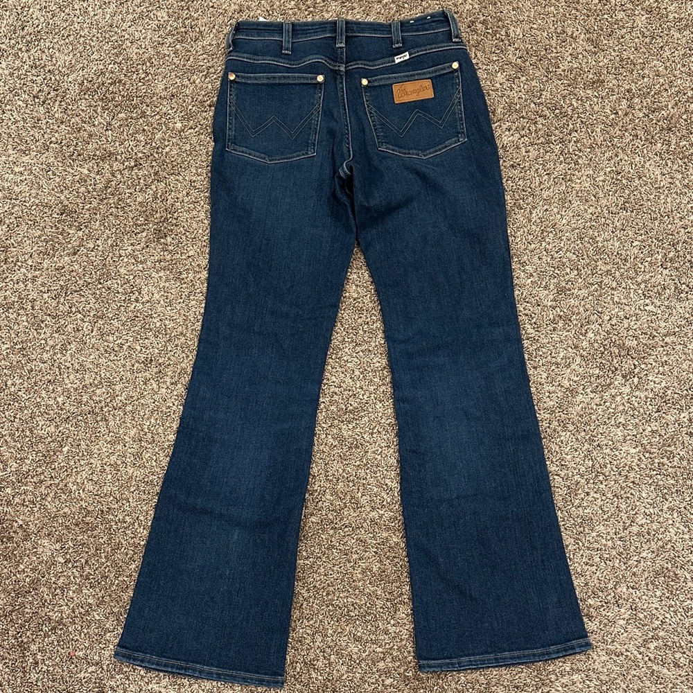 WRANGLER Western Westward High Rise Bootcut Denim Jeans - Picture 8 of 11